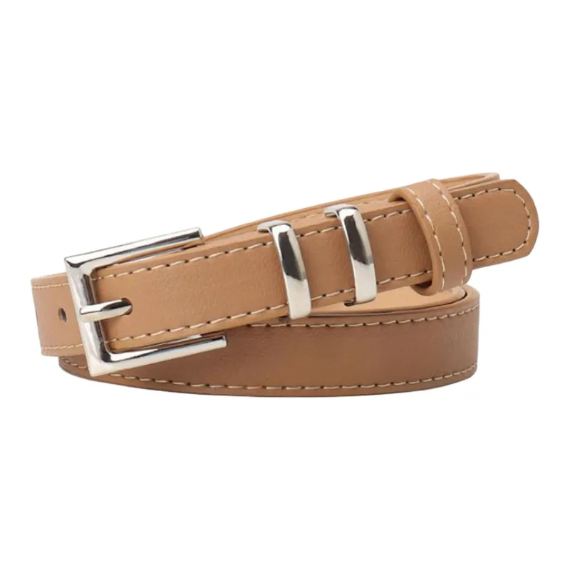 JEANSWEST PU Leather Belts Women's 1.9CM-17