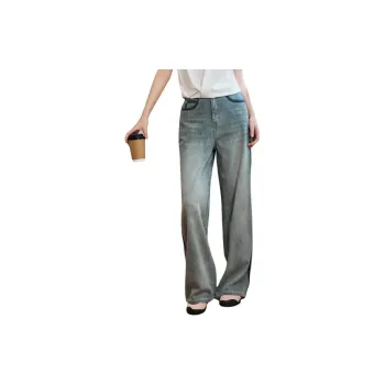 ZIHAN Jeans Women's Gray