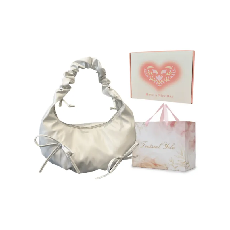 TOUTSEUL YOLO PU Handbag Women's Pink White Silver Blue-26