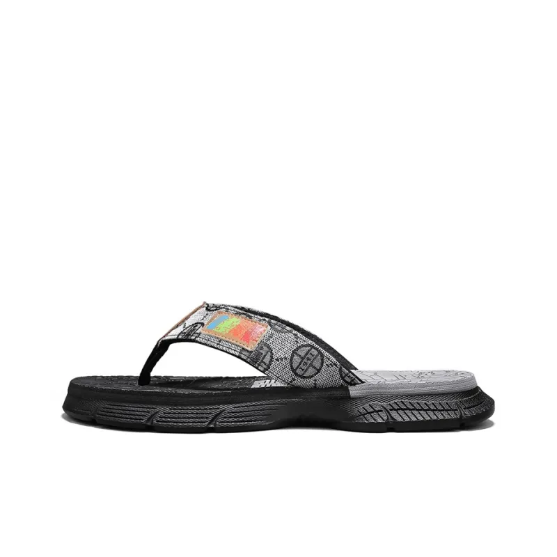 Colorful Creations EVA Quiet Abrasion Resistant Slip Resistant Quick Dry Flip Flops Men's-0