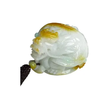 Fei Yan Glutinous Jade Jadeite Handheld Piece Unisex