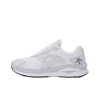 DESCENTE Clash Low Top Casual Shoes Unisex White Gray