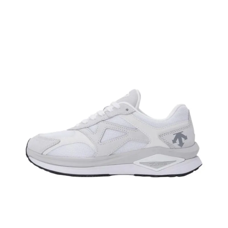DESCENTE Clash Low Top Casual Shoes Unisex White Gray-0