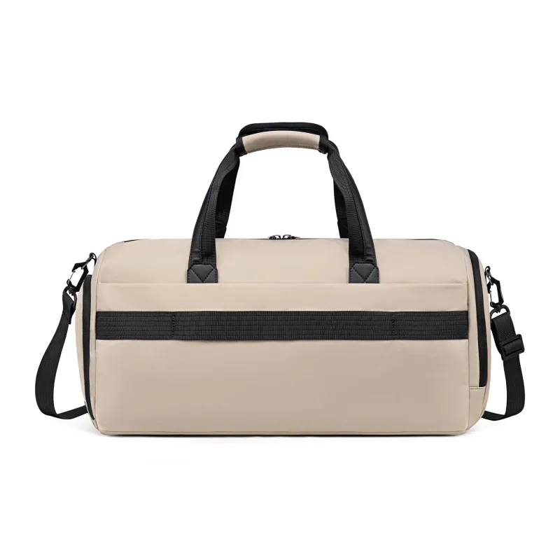 ARCTIC HUNTER Nylon Gym Bag Medium Size Men's Black/Khaki-5