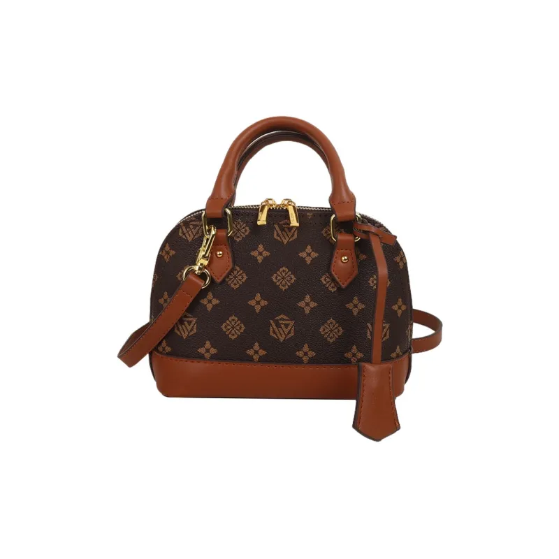 Gerlanx PU Dome Bag, Handbag, Shoulder Bag, Crossbody Bag Trumpets Women's Multicolor-18