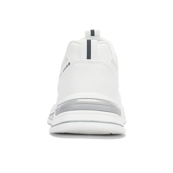 Warrior Low Top Casual Shoes Men's White Gray-3