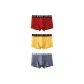 3 Pack (Seagull Blue+Dark Carbon Gray+Red)