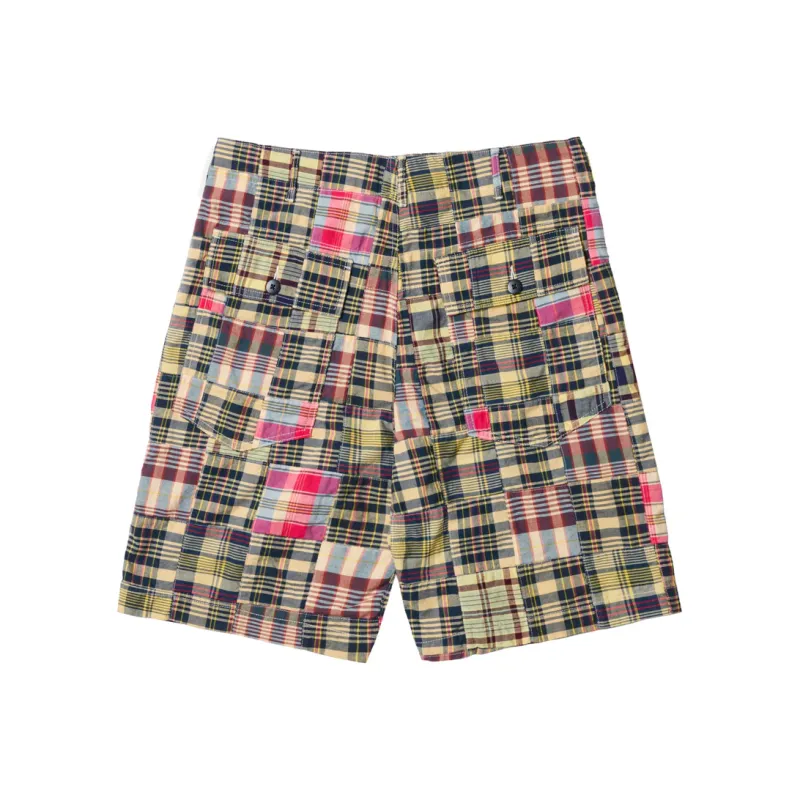 PALACE Engineered Garments Patch Work Madras Short-1