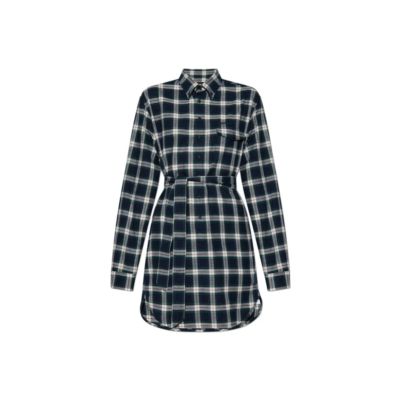 DSQUARED 2 Long Sleeved Dress Women's Marine Blue-0