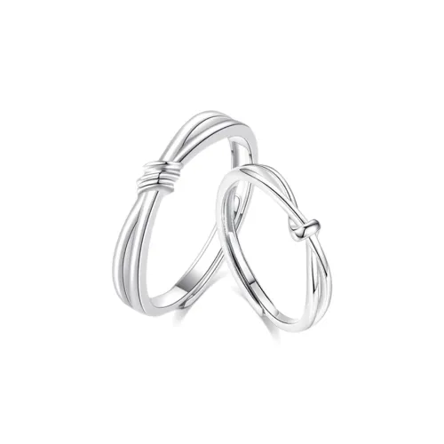 JUICY Air S999 Fine Silver Rings Unisex