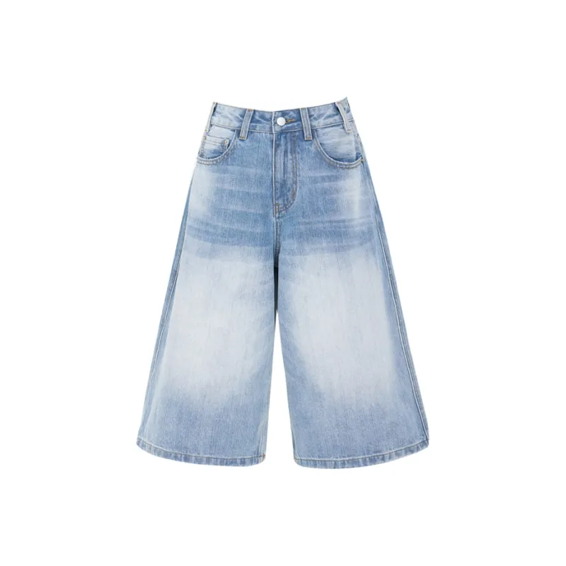 MJB Denim Shorts Women's Bamboo Ice Blue-0