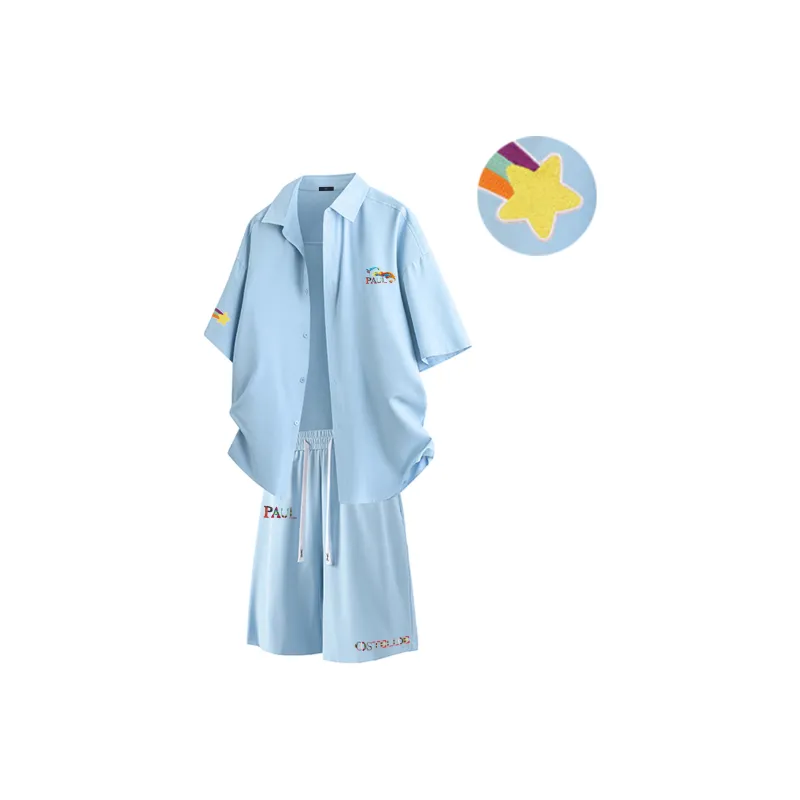 PAUL COSTELLOE Shirt Matching Set Unisex-25