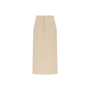 FENDI Casual Long Skirt Women's Beige