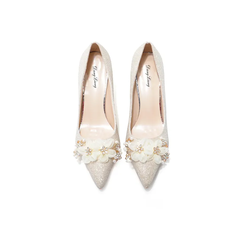 Be Good High Heels Women's Champagne-2
