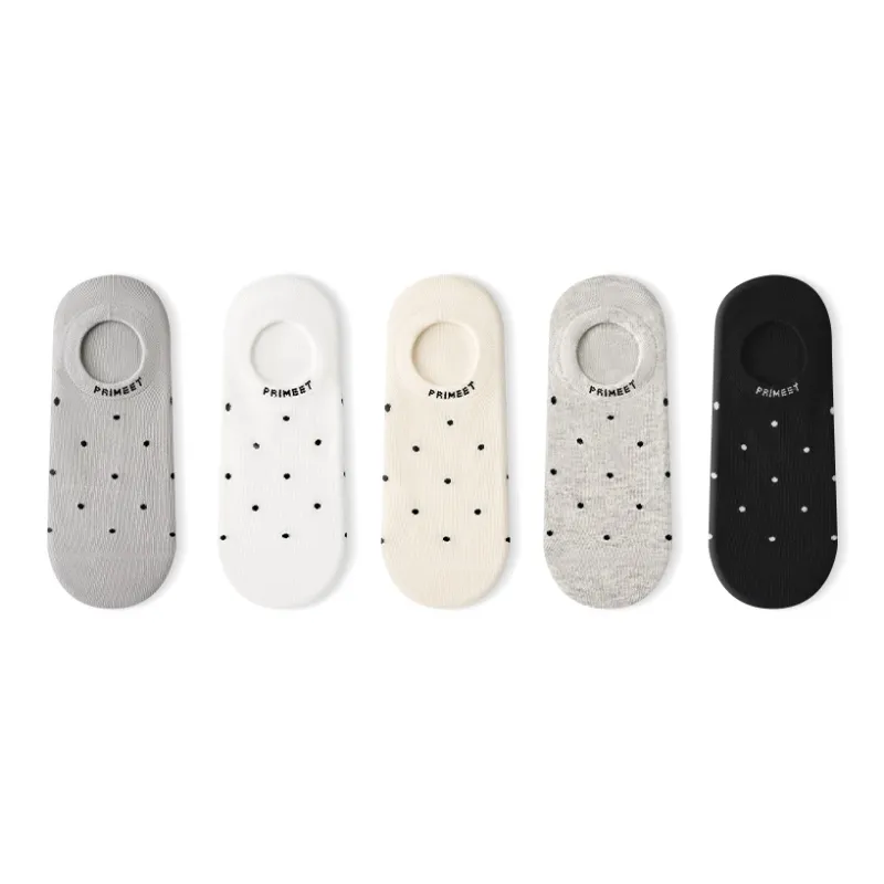 Primeet No Show Socks Women's 5 Pack-0