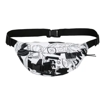 Techson Nylon Fanny Pack Regular Unisex Multicolor