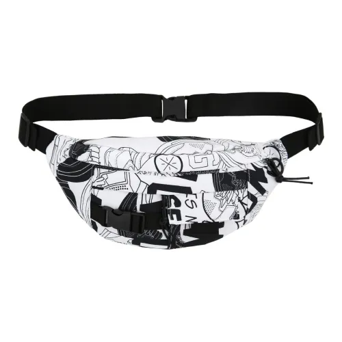 Techson Nylon Fanny Pack Regular Unisex Multicolor