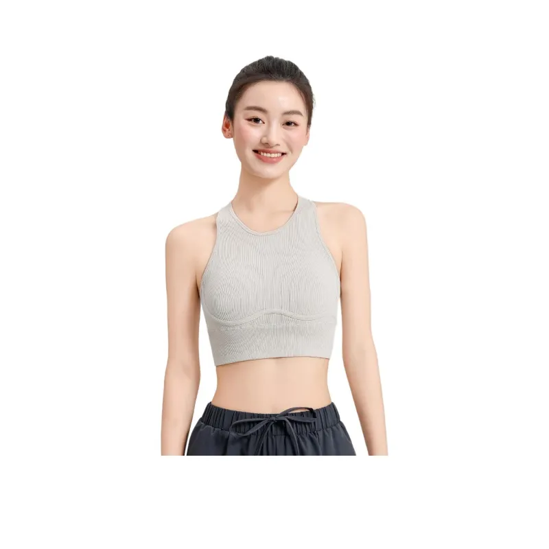 Barbie Yoga Tank Tops Women's Milk Coffee-0