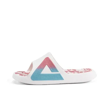 PEAK State Pole Classic Drag Quiet Slip Resistant Cushioning Slide Slippers Men's White Pink Blue