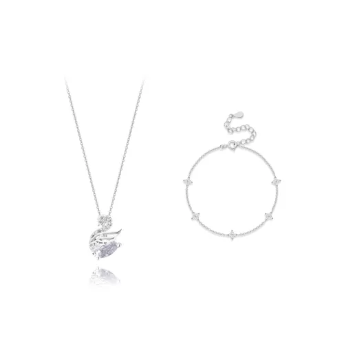 KUMET Sterling Silver Necklaces Women's