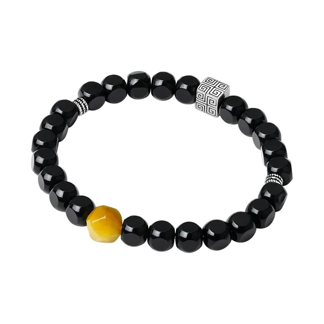 CHOW TAI SENG Natural Agate Bracelets Unisex-1