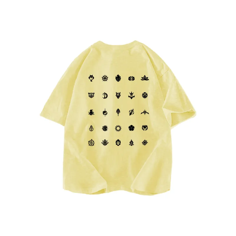 HONOR OF KINGS Short Sleeved T Shirts Hero Logo Unisex-22