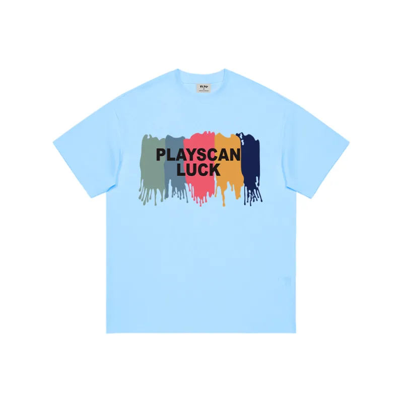 PLAY SCAN Drop Shoulder Sleeve T Shirt Women's-8
