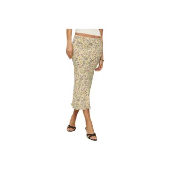 REFORMATION Layla Skirt Casual Long Skirt Women's