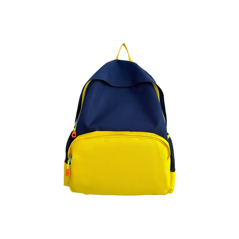 Wolfhorse Nylon Backpack Tubas Unisex Dark Blue/Blue/Pink/Green-11