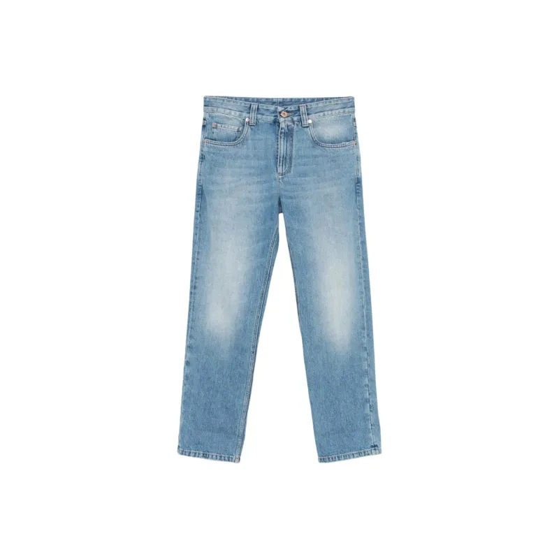 Brunello Cucinelli Turn up Hem Jeans-0
