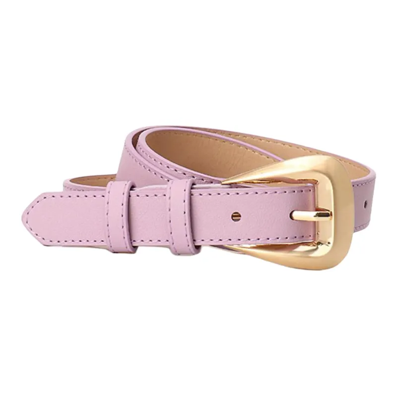 JEANSWEST PU Leather Belts Women's 2.3CM-16