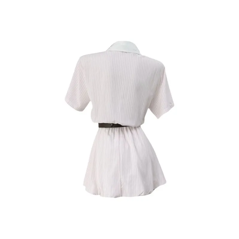TIBINB Short Sleeved Dress Women's-1