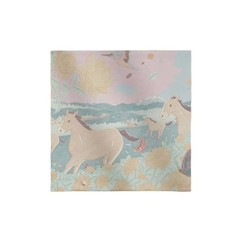 HERMES Silk, Silk Scarves Women's Multicolor-0