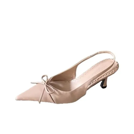 WUJI Slim Heel High Heels Women's-0