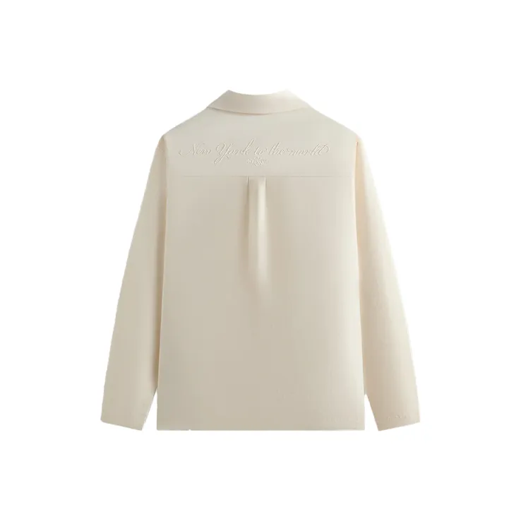 KITH SS25 Adonis Camp Collar Shirt Men's Sand-1
