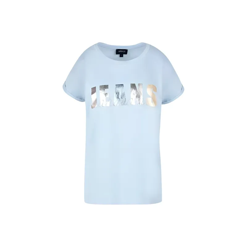 ARMANI JEANS T Shirt Women's Blue-0