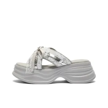 BELLE Slide Slippers Women's Gray