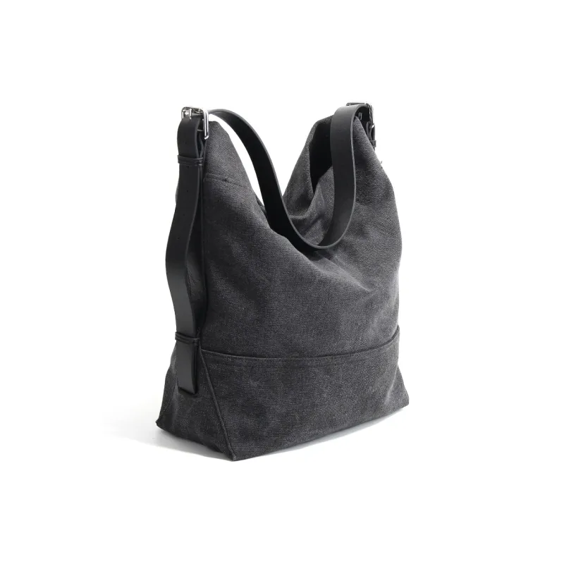 YOCAMU Canvas Shoulder Bag Regular Women's Multicolor-11