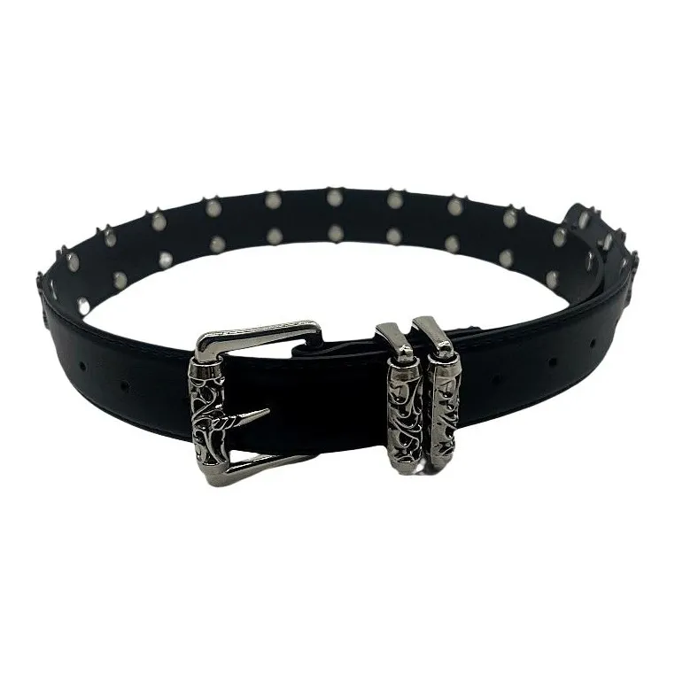 JEANSWEST PU Leather Belts Women's 3.2cm-0