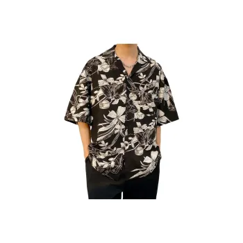 HOKLV Shirts Unisex Black