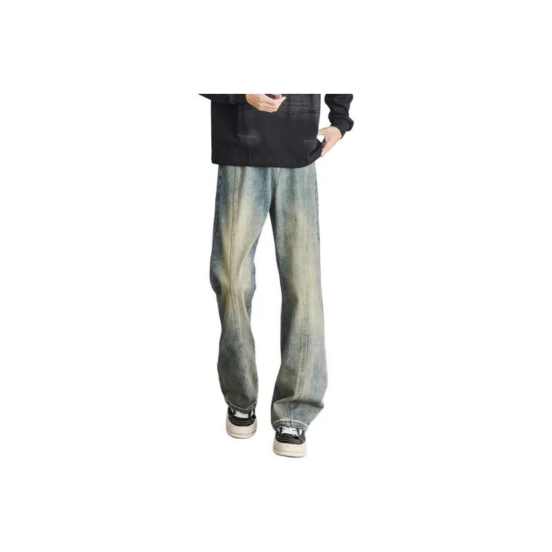 Menglaini Jeans Unisex-0