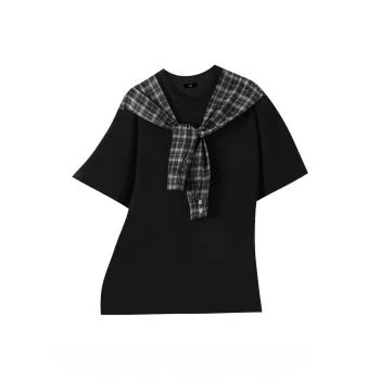 Cotton Gene T Shirts Unisex Black