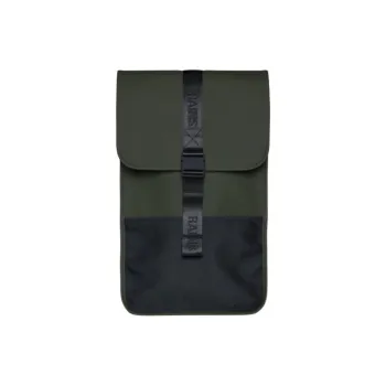 Rains Polyester Backpack Unisex Green