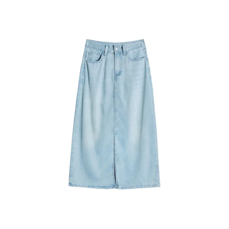 GOSO Denim Long Skirts Women's-9