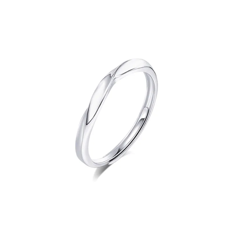 KUMET Sterling Silver Rings Unisex-5