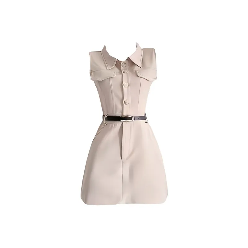 PUREIDOL Short Sleeved Dress Women's-0