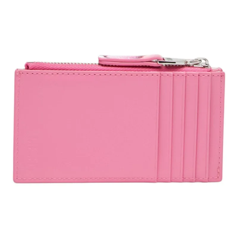 DIESEL Synthetic Leather Card Holder Women's Pink-1
