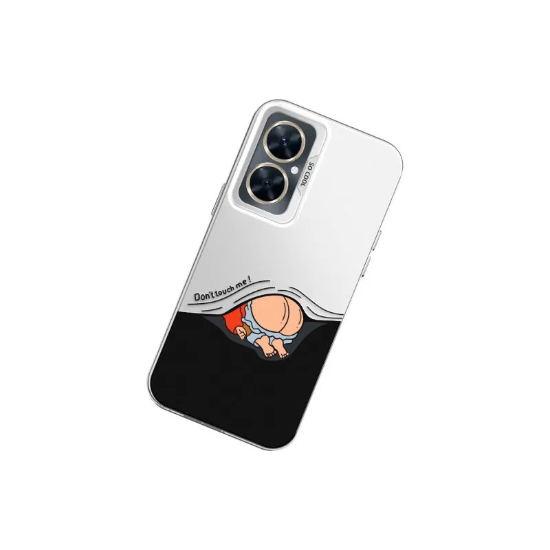YICAIJIA Matte Material Stay Out Of Shin Chan's Business Phone Cases Compatibility With MVMOM 20/30 Trendy And Cool-6