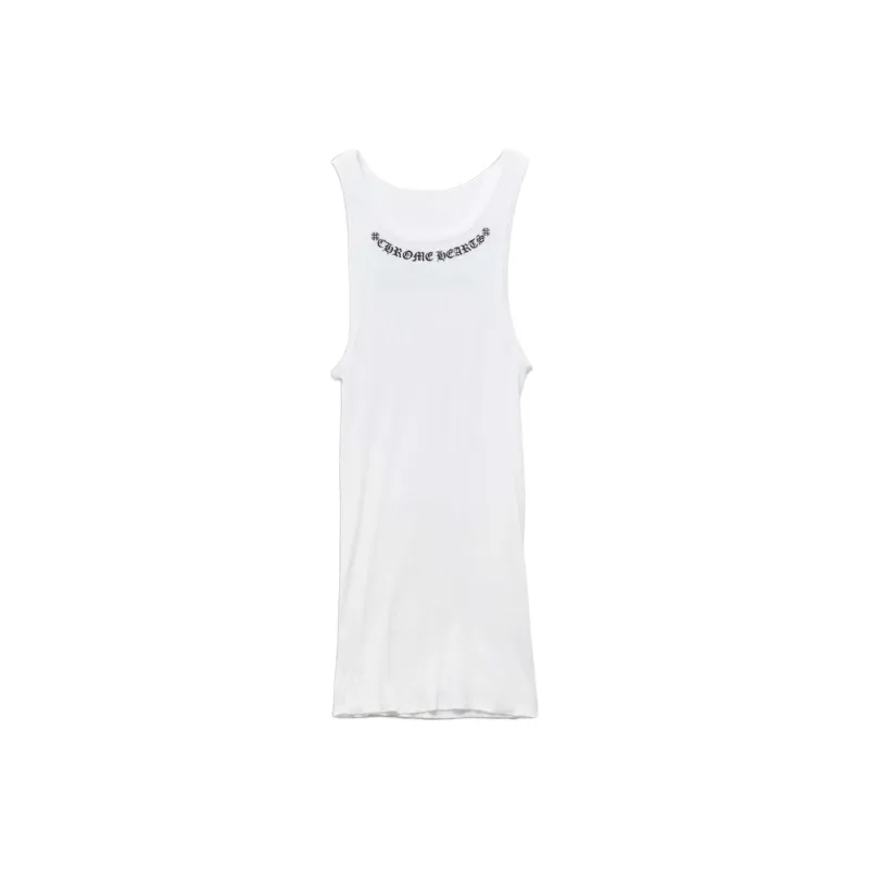 Chrome Hearts SS25 Tank Top Unisex White-0