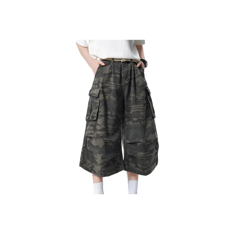 GY.VG Casual Shorts Unisex Camouflage-0